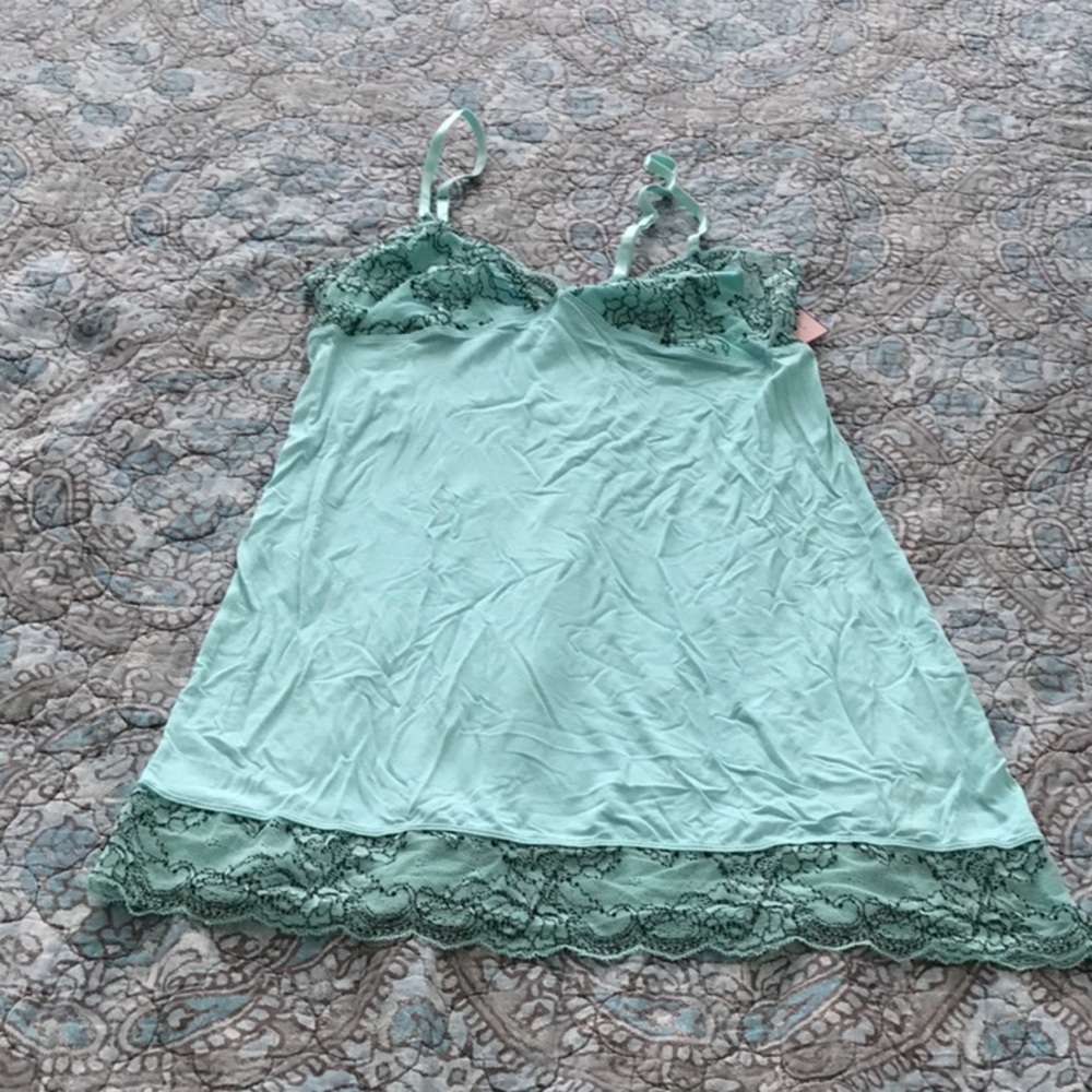 MARIE BELLA  Olivia Chemise | Seafoam